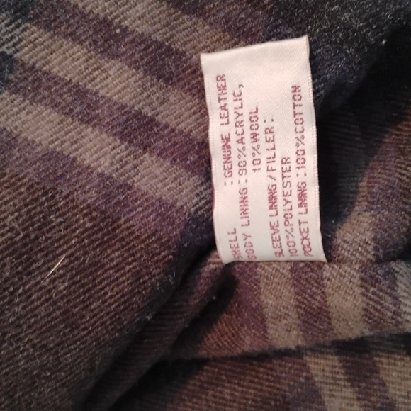 Men's Brown Leather Jacket - Picture 7 of 7